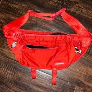 StrayGround fannyPack “ALL RED”